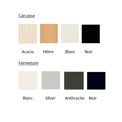 Armoire à rideau Mélamine Steelcase – Image 2